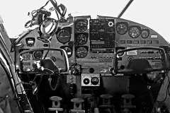 Helio Courier Dashboard, Icefield Discovery, Silver City, Yukon